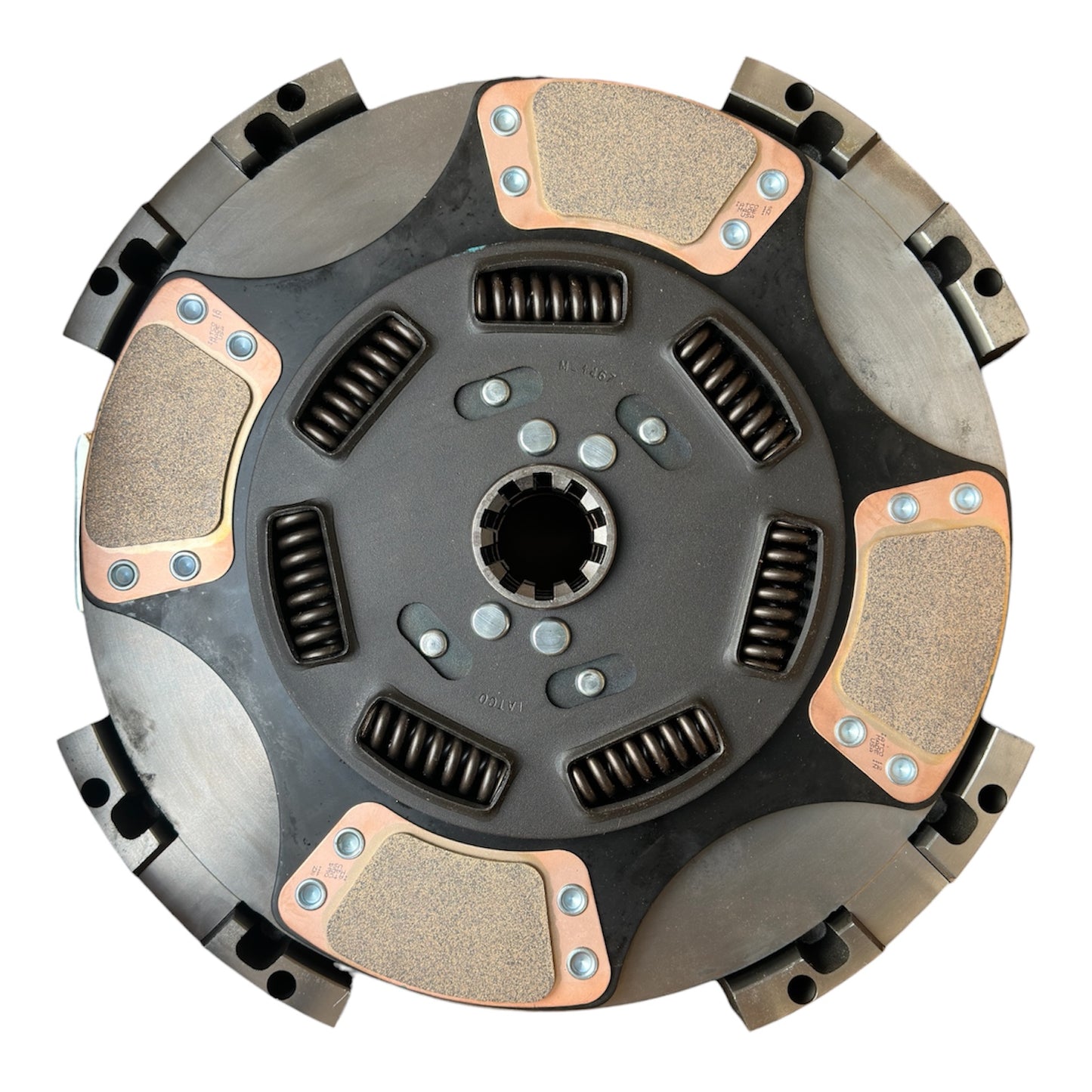 308925-82 ILLINOIS AUTO - 15.5" x 2" 7-Spring - Easy Effort - Manual Adjust Clutch Assembly
