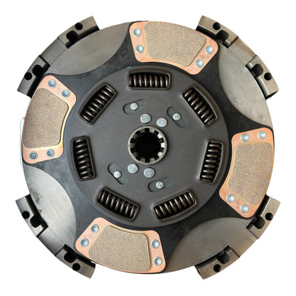 308925-82 ILLINOIS AUTO - 15.5" x 2" 7-Spring - Easy Effort - Manual Adjust Clutch Assembly