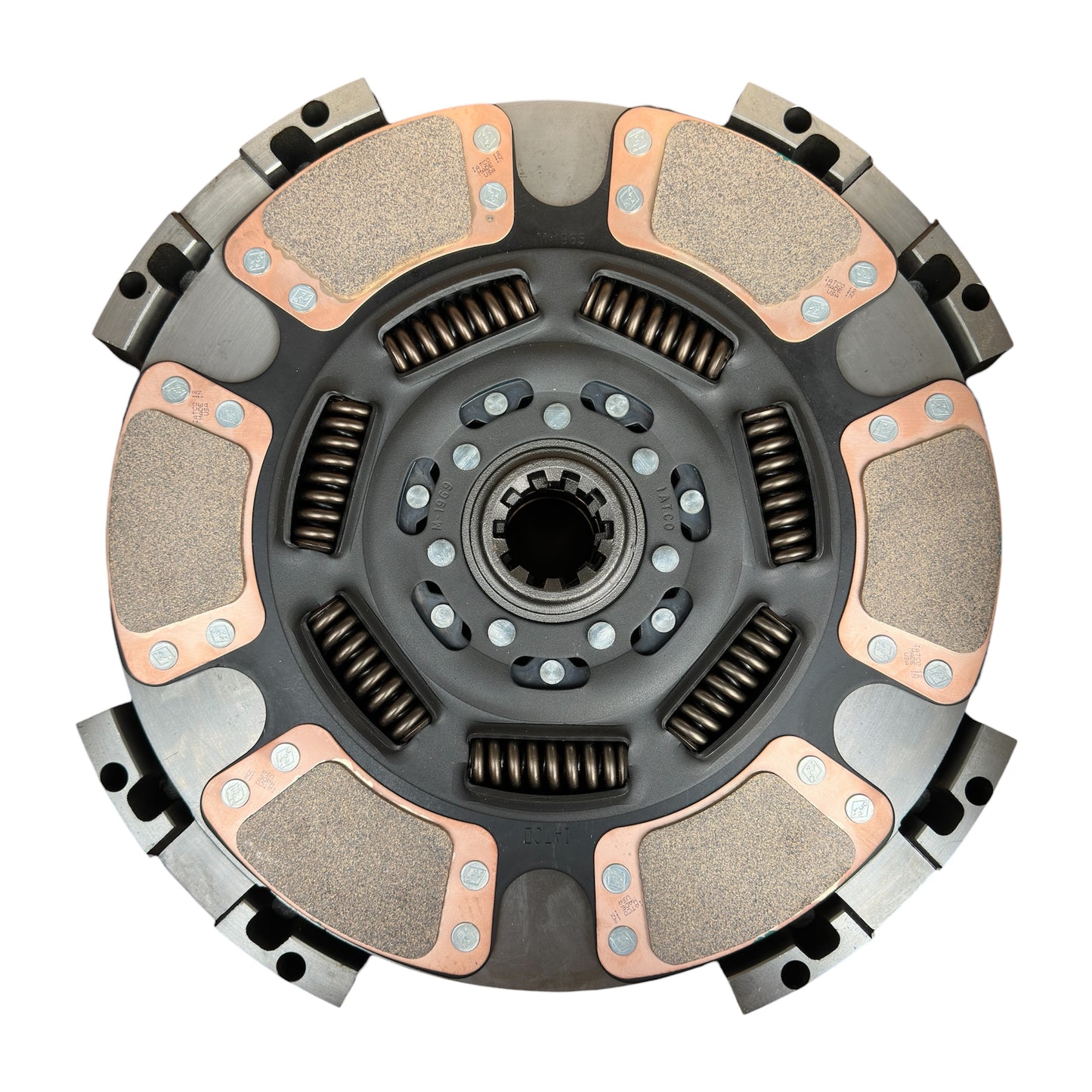 308925-20 ILLINOIS AUTO - 15.5" x 2" 7-Spring - Easy Effort - Manual Adjust Clutch Assembly