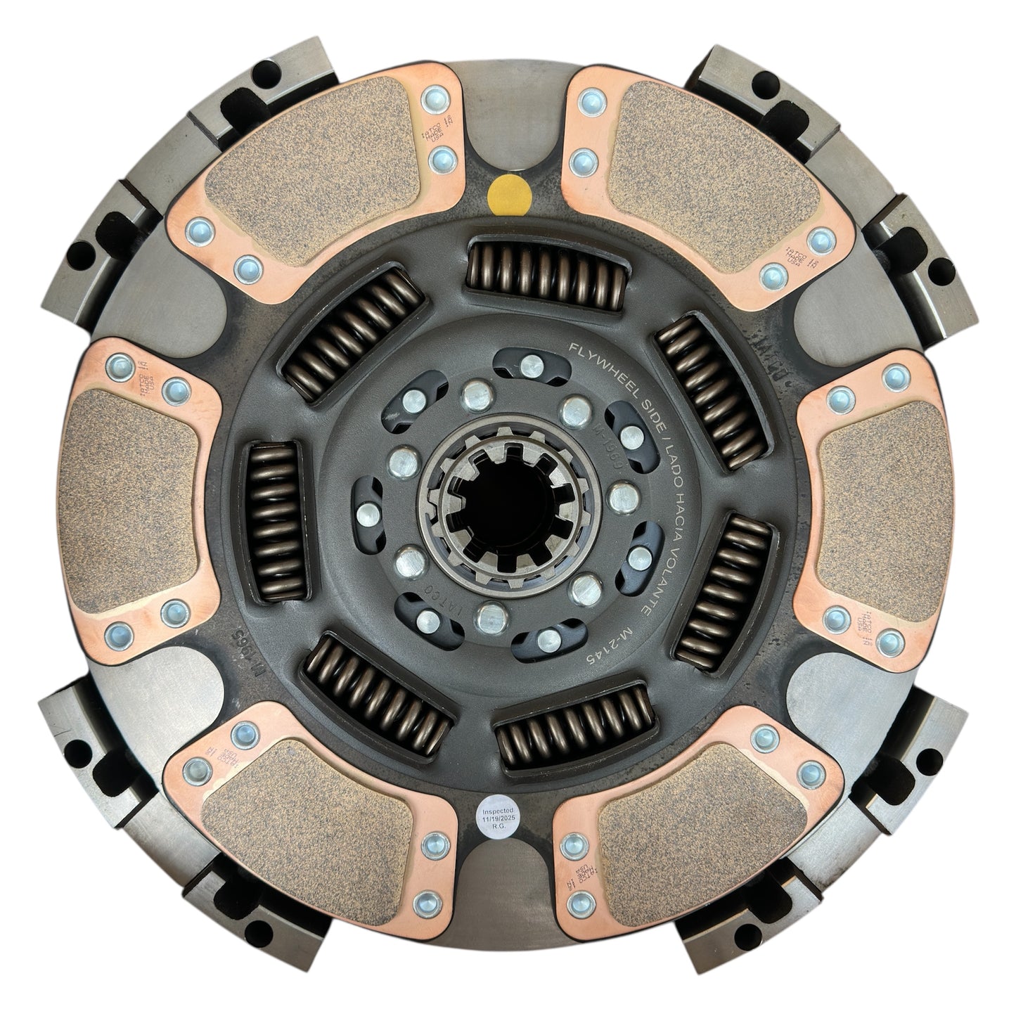 308925-25 ILLINOIS AUTO - 15.5" x 2" 7-Spring - Easy Effort - Manual Adjust Clutch Assembly