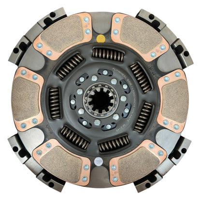 308925-25 ILLINOIS AUTO - 15.5" x 2" 7-Spring - Easy Effort - Manual Adjust Clutch Assembly